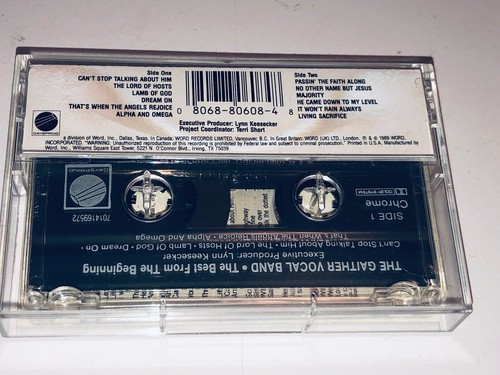 Gaither Vocal Band The Best Of The From The Beginning Gospel Cassette 1G05 - Picture 4 of 4