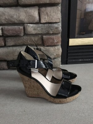 nine west platform wedges