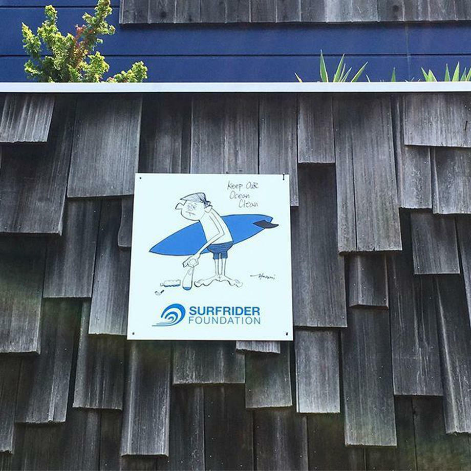 Yusuke Hanai Message Sign Board Large Size Surfrider