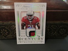 National Treasures Century Materials Rookie Cardinals David Johnson 02/25 2015