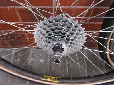 Jeu de roues VTT 26 en Wolber AT20 Shimano Exage FH-HG50 VIA Japon
