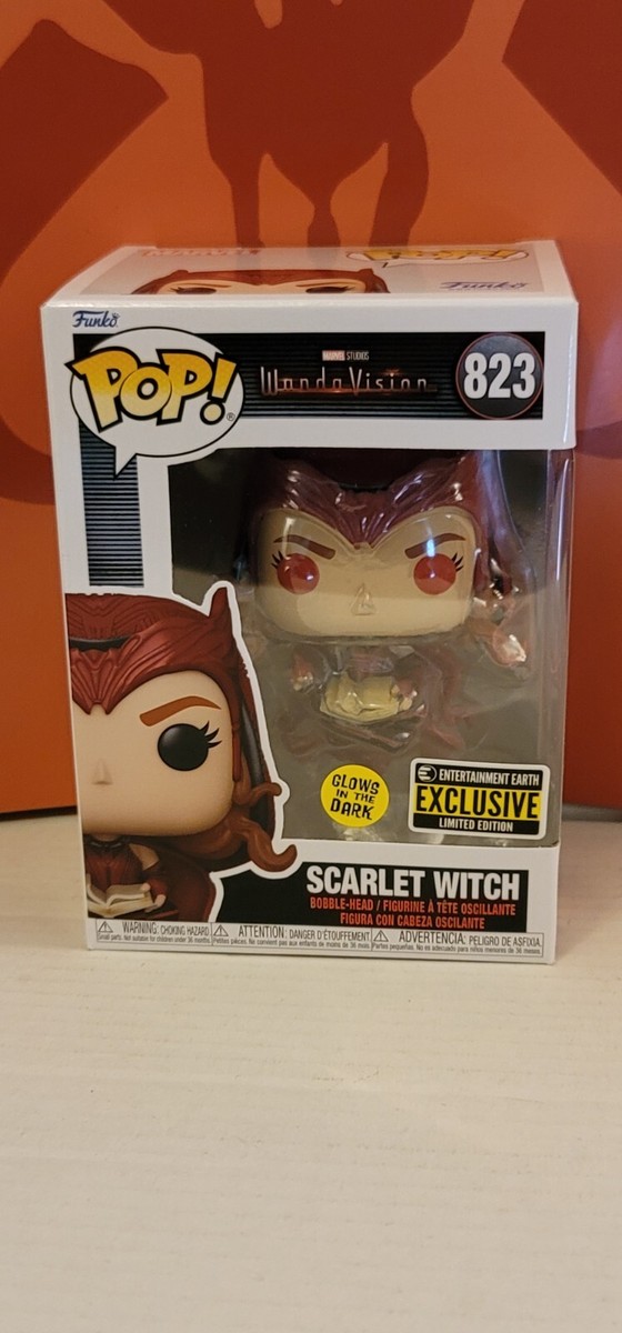 Marvel #0823 Funko POP! Scarlet Witch *GITD* (Entertainment Earth