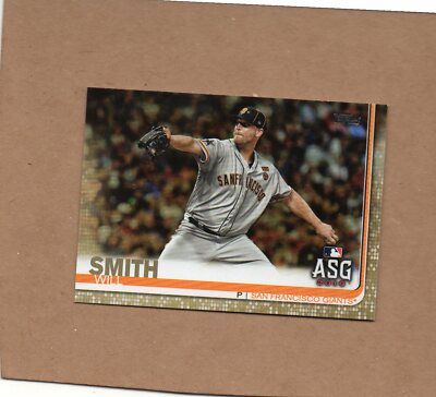 will smith sf giants asg us135 0598/2019  2019 topps gold