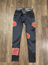 Men Compression Base Layer Tights Long Pants Gym Activewear Large New Costume