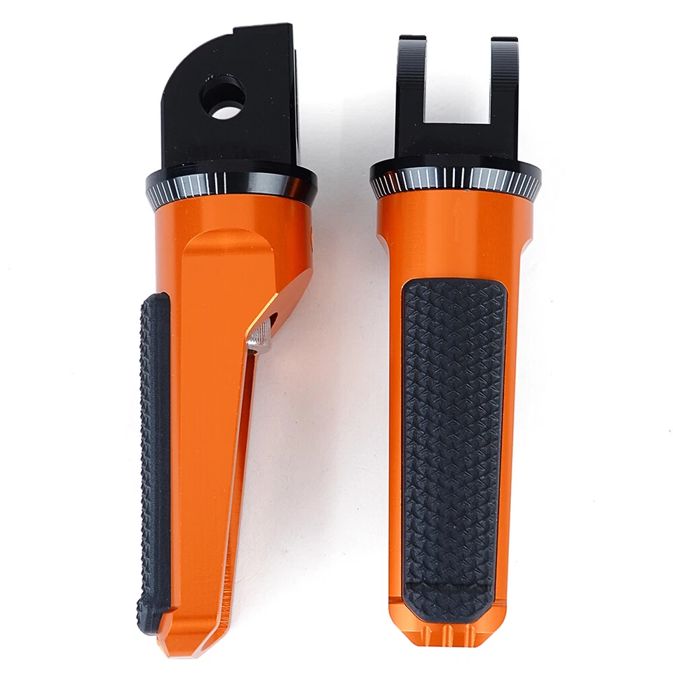 Front Rear Motorcycle Foot pegs For Aprilia Shiver 750 900 KTM 125 200 390 Duke Foto 4 de 4