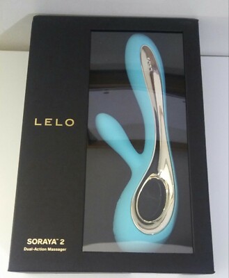 New Sealed LELO Soraya 2 luxury rabbit vibrator | Aqua and Black | eBay