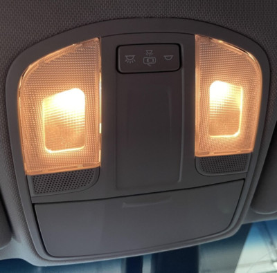 18 19 HYUNDAI SONATA Front Console OVERHEAD GRAY w/o Sunroof