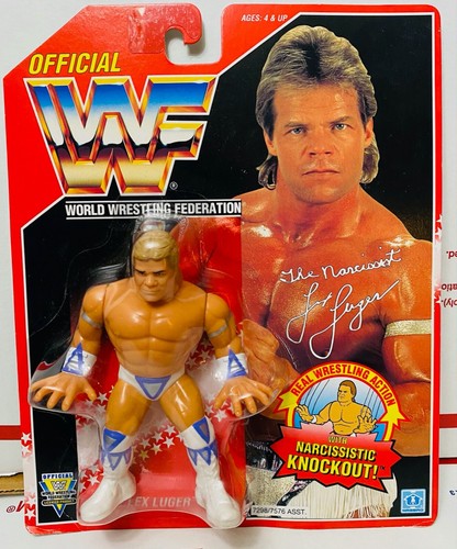1994 Lex Luger WWF WWE Hasbro Wrestling Figure Ser...