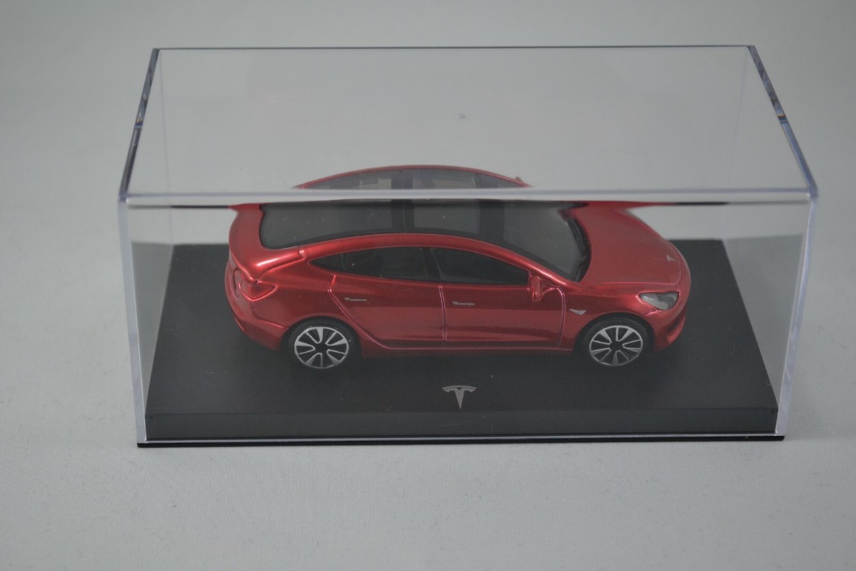Tesla Model 3 ミニカー 1/43 レッド Tesla Model 3 Replica Limited Edition Red 1:43 Scale Diecast