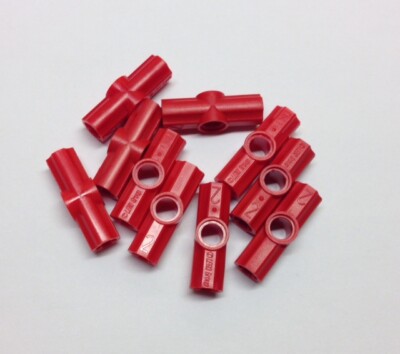 Lego Technik Technic Achs Pins Winkel Verbinder rot red NEU