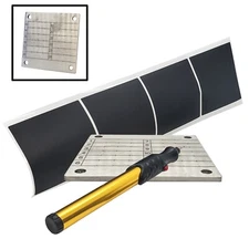 Titanium Crypto Seed Phrase Recovery Cold Storage Metal Plate + Engraving Pen