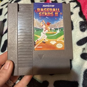 LOTE de 2 estrellas de b&eacute;isbol NES 1 y 2 ambas probadas y funcionan muy bien