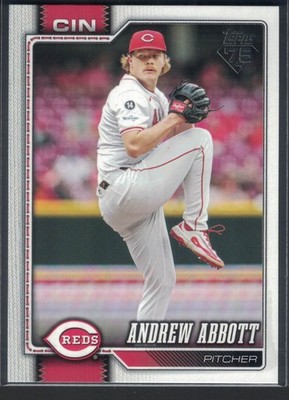 2026 Topps Series 1 Andrew Abbott #218 Reds