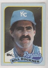 1989 Topps Wax Box Bottom Bill Buckner #B 0u7