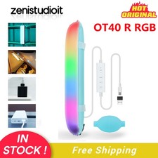 US ZENIKO OT40R RGB Magnetic Air Pump LED Video Light for Photography Camping