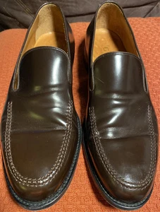 Mocassin mollet marron GUCCI taille 10 vintage occasion