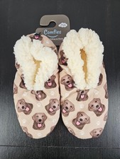 Comfies Labrador Dog Slippers One Size Fits Most Sherpa Lined New 1266
