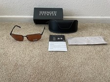 Serengeti 8664 Wanamaker Sunglasses Photochromic Lenses New With Tags Case  Box