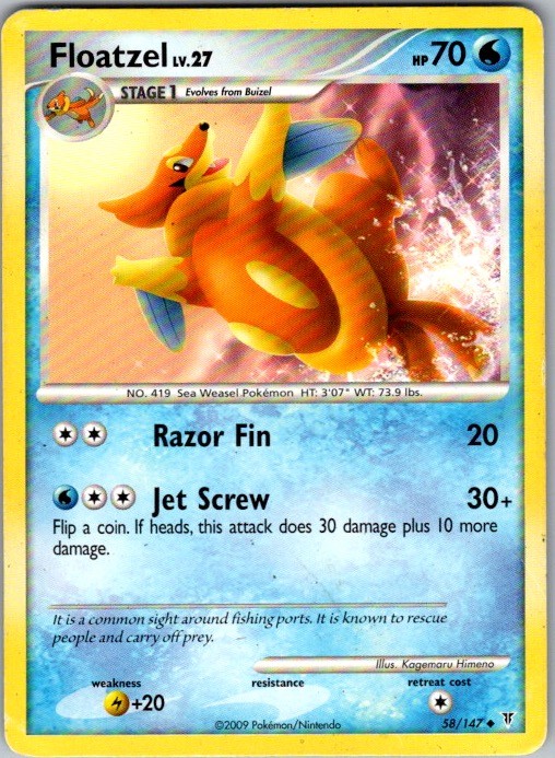 Supreme Victors #58 Floatzel