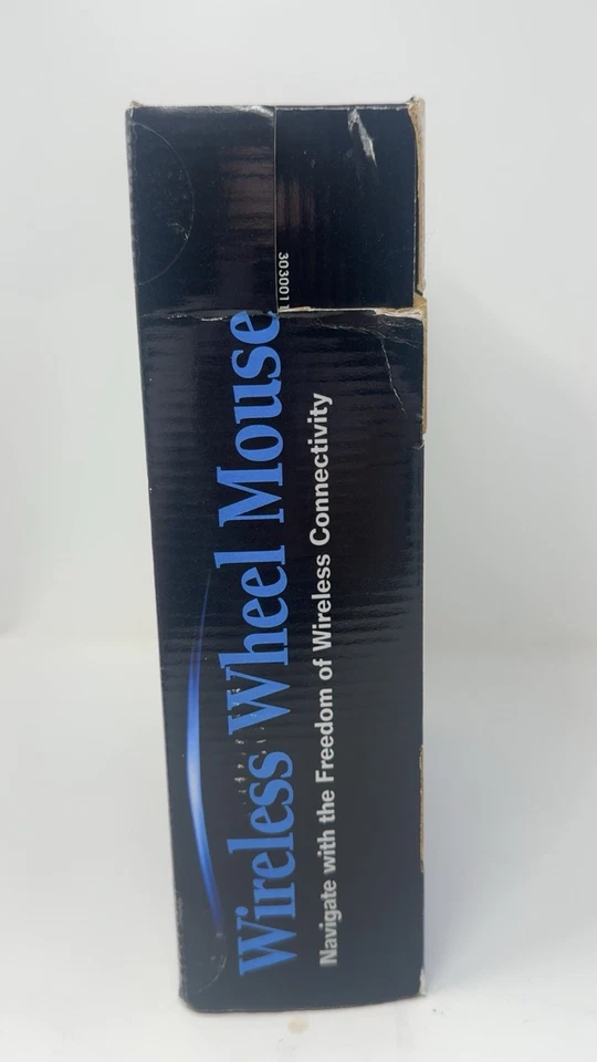 Vintage 2002 Micro Innovations PD680RF Wireless Wheel Mouse RF NIB Blue - Image 4 of 4