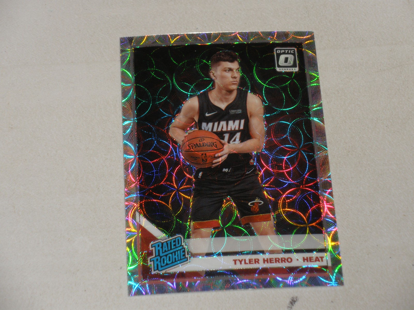 2019-20 Donruss Optic Rookie Premium Box Set Prizm #172 Tyler Herro 134/249 RC