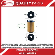 MAHLE/KNECHT Oil Filter fits PORSCHE Cayenne 3.0 D Macan 3.0 SD Panamera 3.0 D