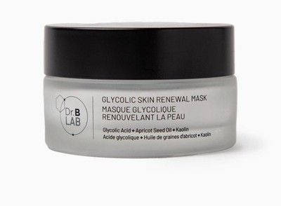 Dr. B Lab Glycolic Acid Renewal Mask 1oz Refines Skin Texture! 99$