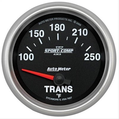Autometer Sport-Comp II Electrical Transmission Temperature Gauge 2 5/8'' Dia