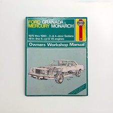 Ford Granada Monarch 1975-1980 Shop Service Repair Manual Wiring Diagrams Engine