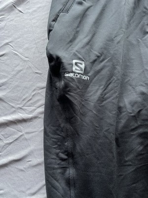 SALOMON Radhose winter Herren Schwarz Leggins XL