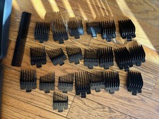 Wahl Clipper Attachments with Case No Clippers 22 Items With Box Fast Ship