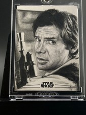 2025 Topps Star Wars Galaxy HAN SOLO Sketch Card
