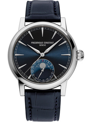 Frederique Constant FC-716N3H6 Herrenuhr Klassik Manufaktur Mondphase Automat...