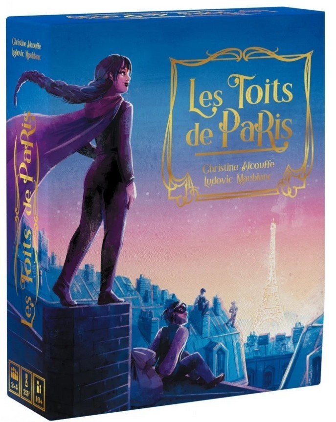 Jeux de société Les Toits de Paris : jeu de stratégie de poche et de réflexion pour adultes