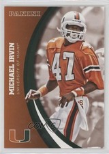 2015 Panini Miami Hurricanes Michael Irvin #49 HOF 0d8