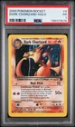 2000 POKEMON ROCKET #4 DARK CHARIZARD-HOLO PSA 1