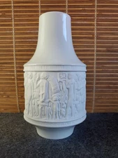 Vintage 60s/70s ROYAL KPM PORZELLAN Vase Sacrificial Feast West German Pottery