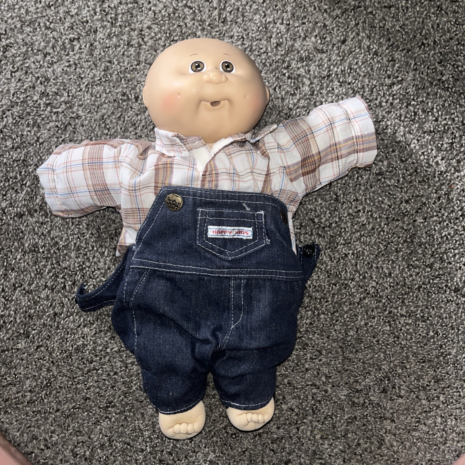 Vintage 1982 Coleco Cabbage Patch Boy Doll with Brown Eyes
