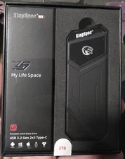 Kingspec Z5 2TB Usb 3.2 Gen 2x2 Type C Portable SSD - NEW FACTORY SEALED 