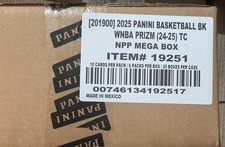 2025 Panini Prizm WNBA Basketball Mega Box Factory Sealed Case 20 Boxes In Hand