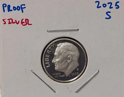 2025 S Silver Proof Roosevelt Dime