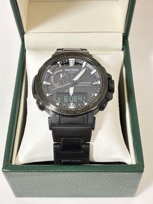 Casio PRO TREK PRW 60FC Digital Watch Black Sapphire Glass Timepiece