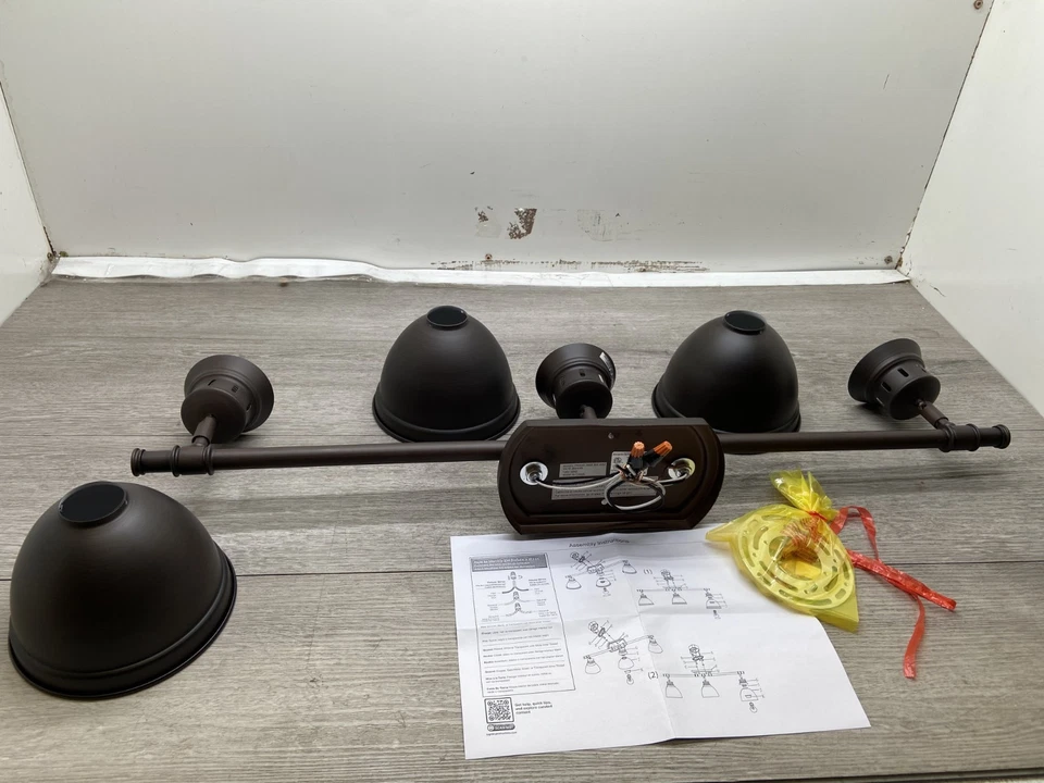 Golden Lighting 3602-3SF RBZ-RBZ Duncan 3 Light 35"W Fixed Rail Ceiling READ** - Image 3 of 4