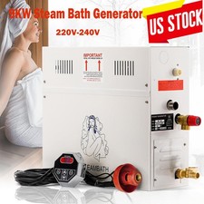 9KW 220V Steam Generator ST-135M Controller 95  -131  Home SPA Sauna Bath Shower