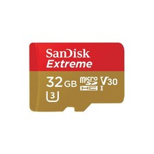 SanDisk 32GB Extreme microSDHC Class 10 U3 Memory Card SDSQXVF-032G-AN6MA