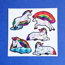 Stickeralbum Sticker wie 90er Prismatic Glitz...