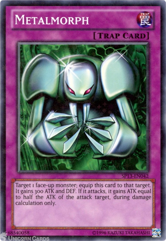 SP13-EN042 Metalmorph : Starfoil Rare UNL Edition Mint YuGiOh Card