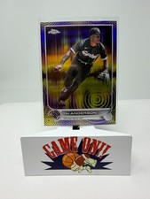 2022 Topps Chrome Baseball Tim Anderson Yellow Sonic Pulse Card #197  #'ed /299