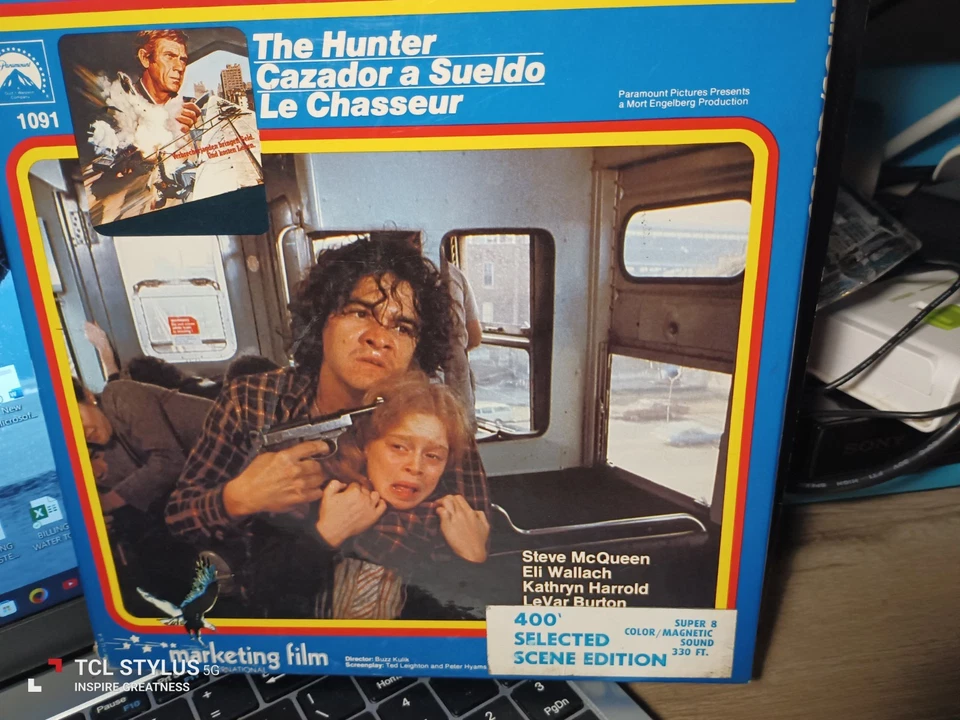 super 8mm sound digest THE HUNTER 1980 steve mcqueen Foto 2 de 2