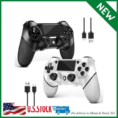 AceGamer 2 Pack for PS4 Controller, Wireless Controller for PS4/Pro/Slim/PC